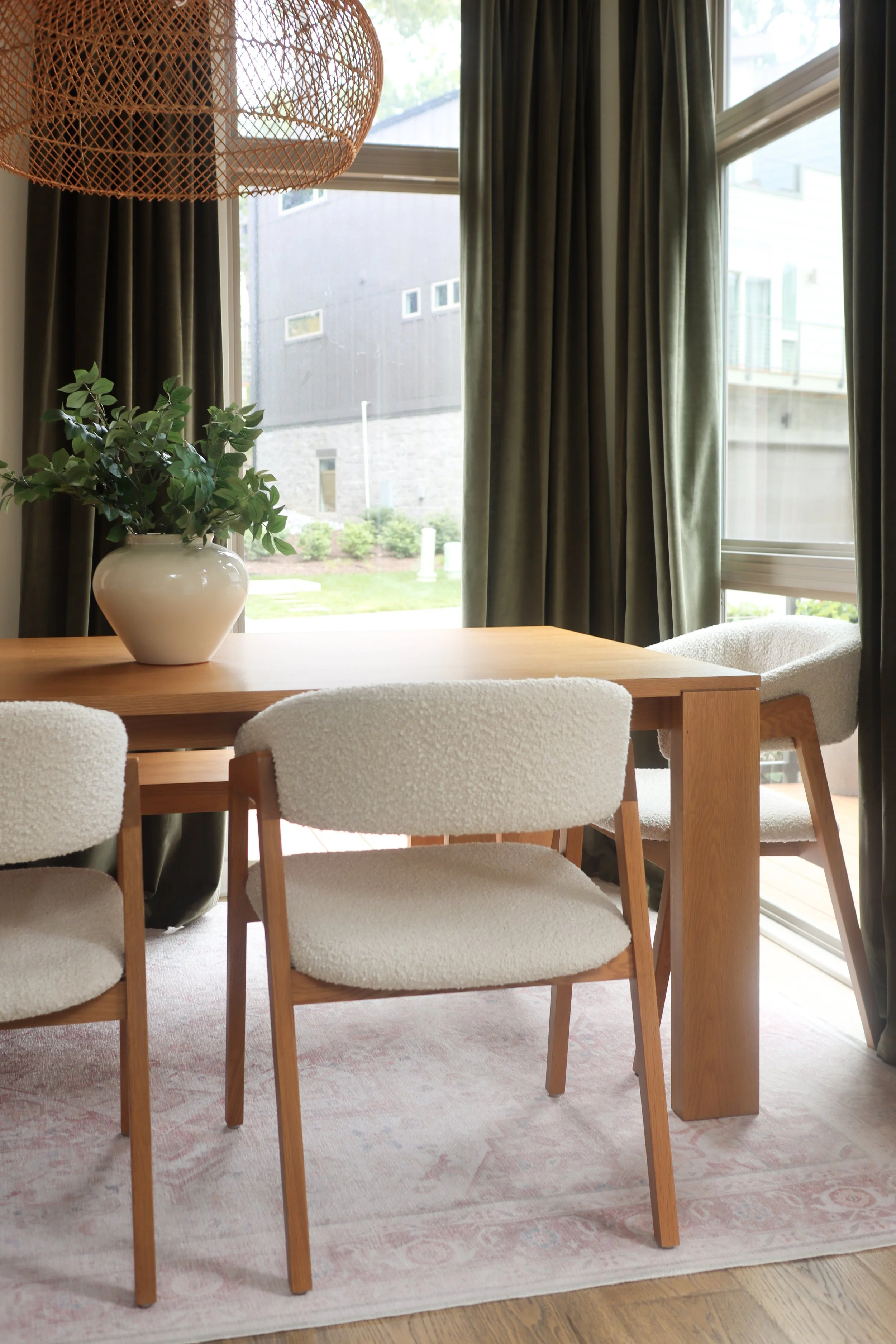 Vibrant and eclectic interior design project in a new build home. Featuring rich greens, playful pinks, and soft blues, this Nashville-area home reflects bold personality and modern charm.