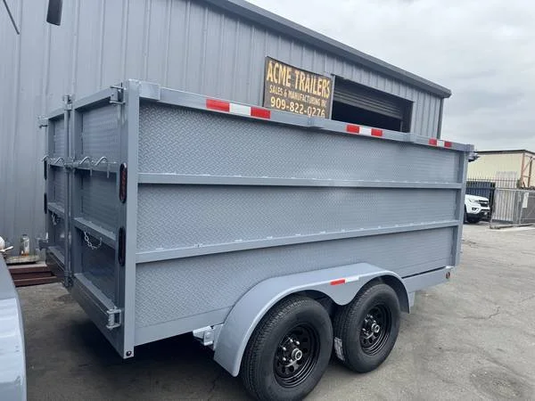 8x12x4 Dump Trailer