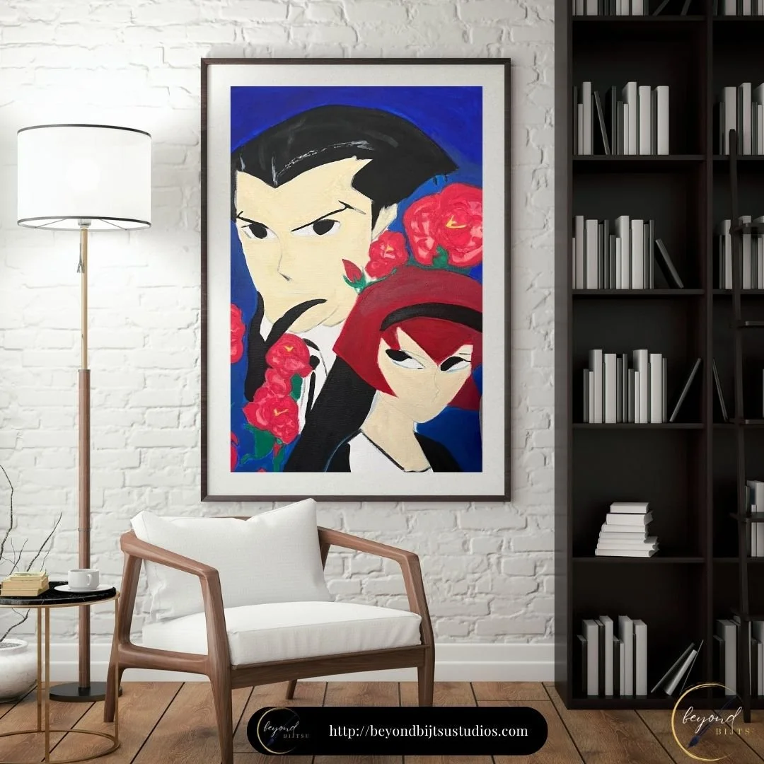 Big O  Acrylic Wall Art Poster Digital Print