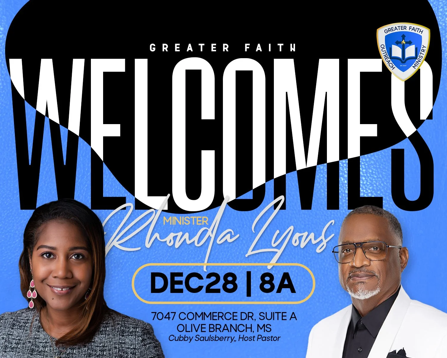 Greater Faith Welcome Minister Rhonda Lyons