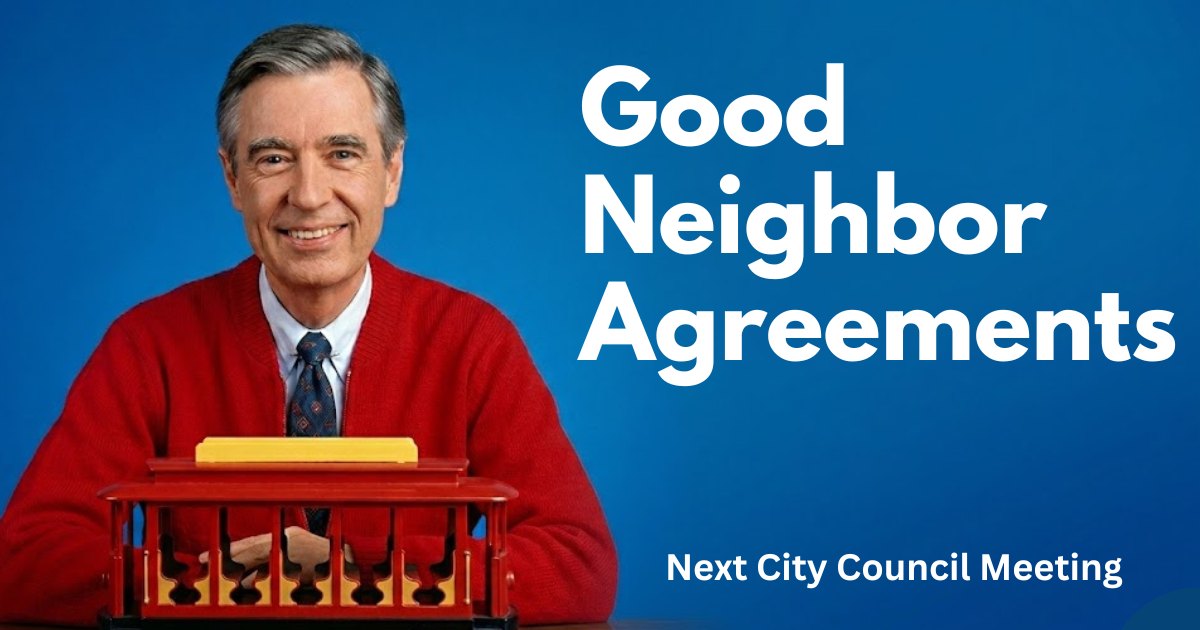 Good Neighbor Agreements