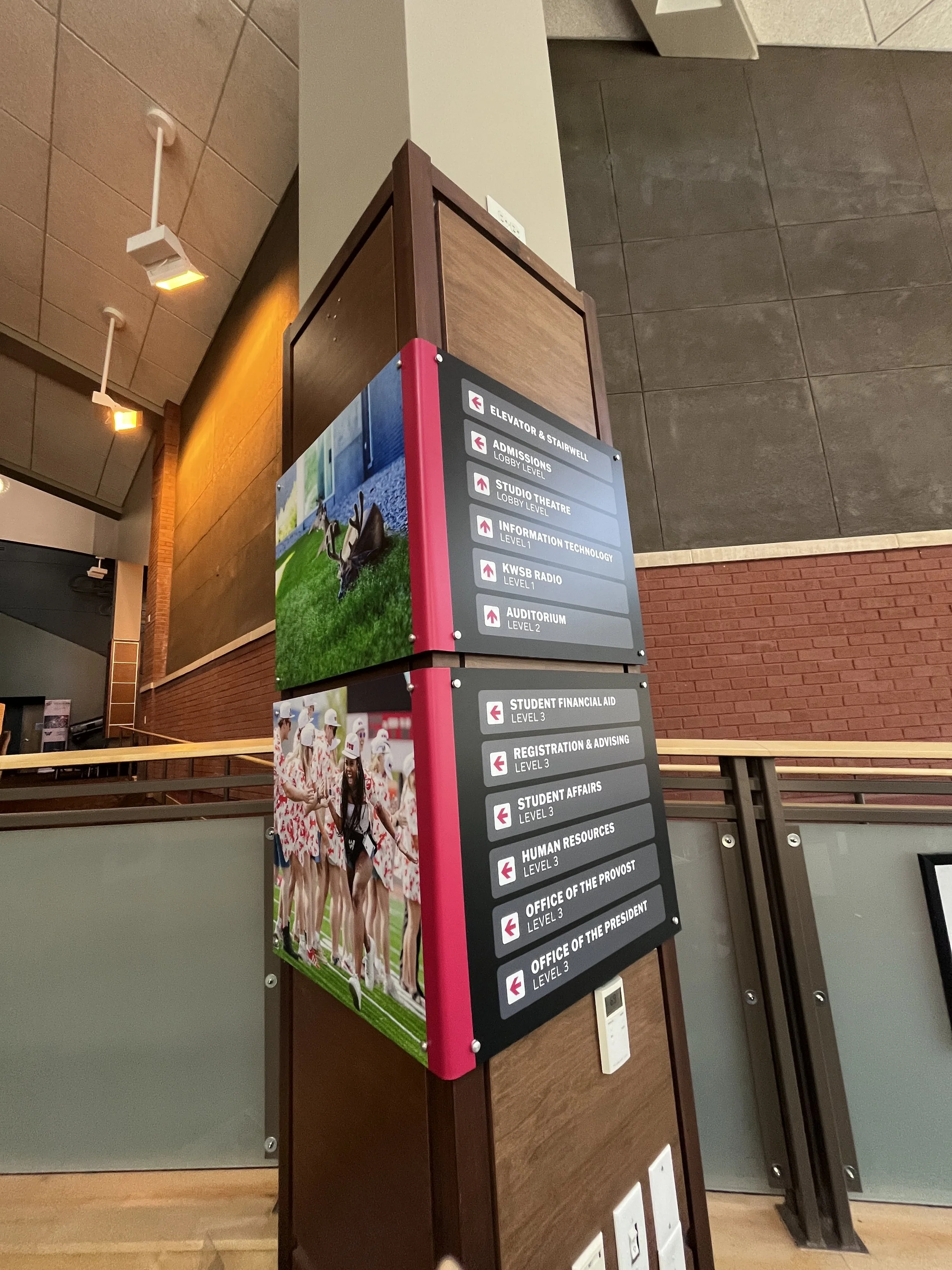 Welcome Center Directional Signs