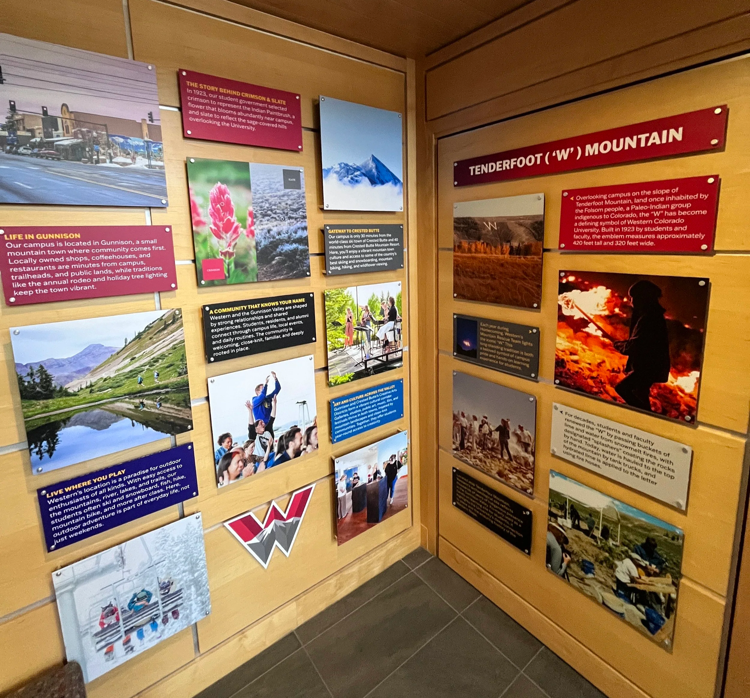 Welcome Center Display 