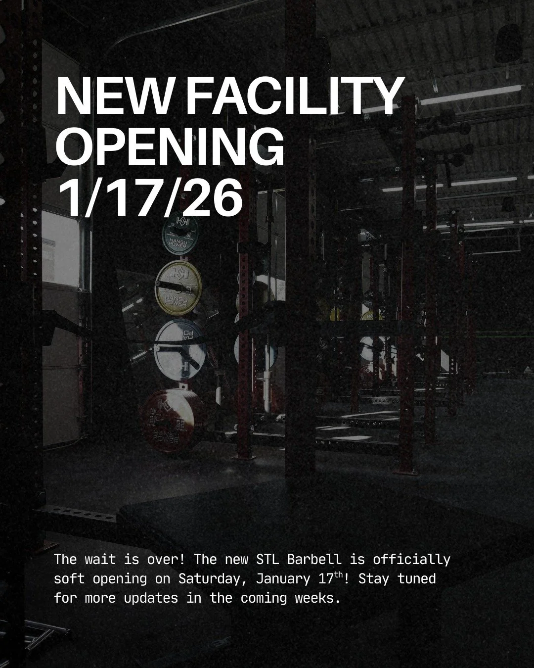 It&rsquo;s finally here: doors open January 17th! 🎉

The day has finally come &mdash; we&rsquo;re excited to announce the opening of our brand-new facility! Doors officially open Saturday, January 17th at 10AM.

We sincerely appreciate your patience