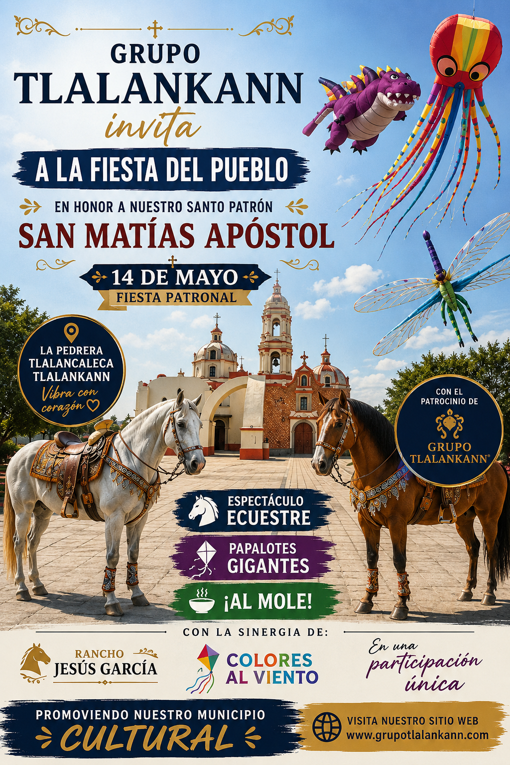 Fiesta del pueblo san Matías tlalancaleca 