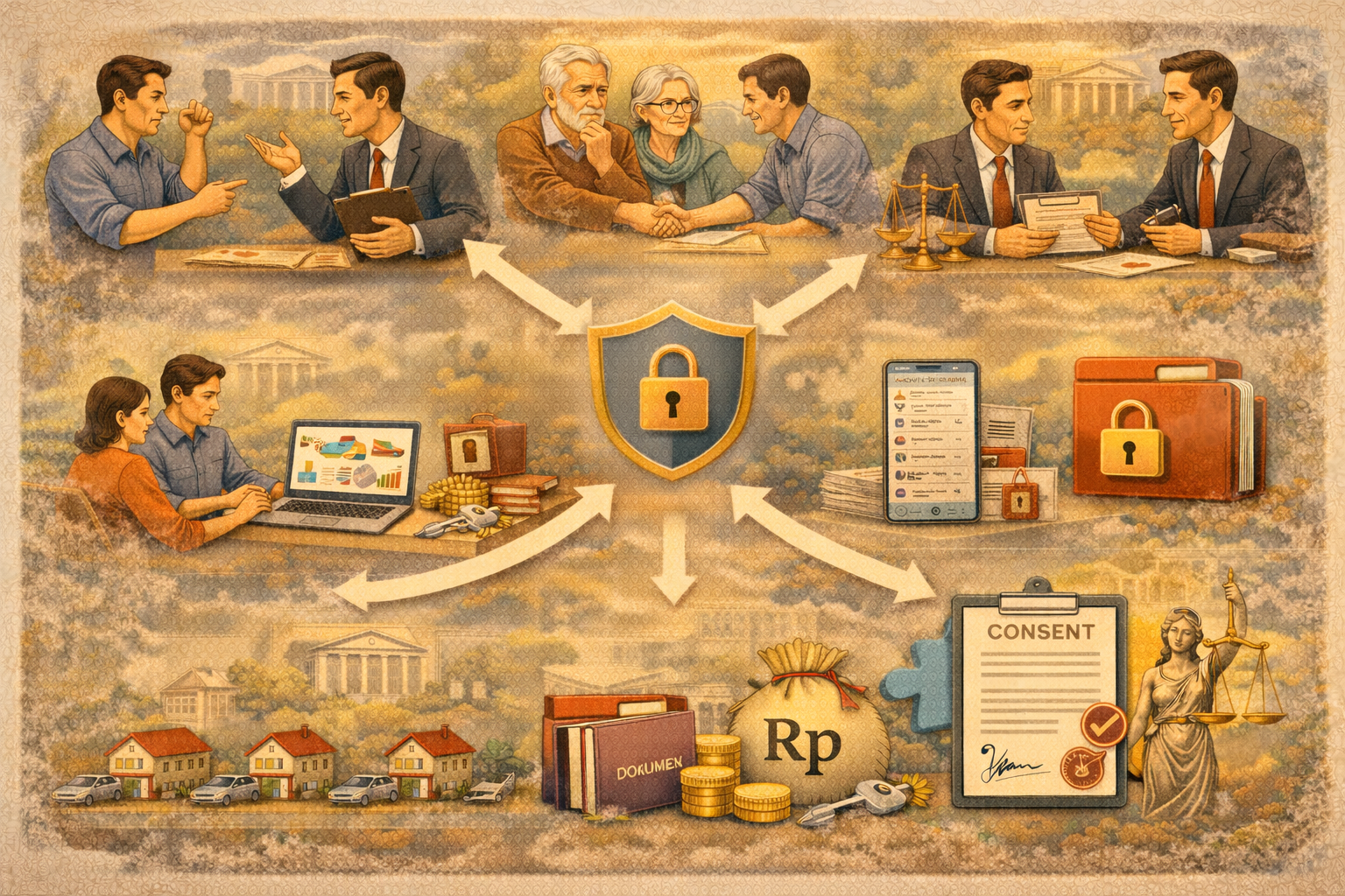 Panduan Multi-Adegan untuk Penyelesaian Sengketa Waris: Strategi Praktis bagi Ahli Waris