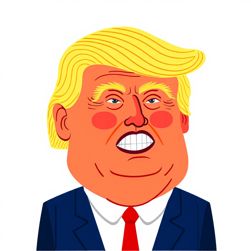 caricature of Donald Trump (7).png