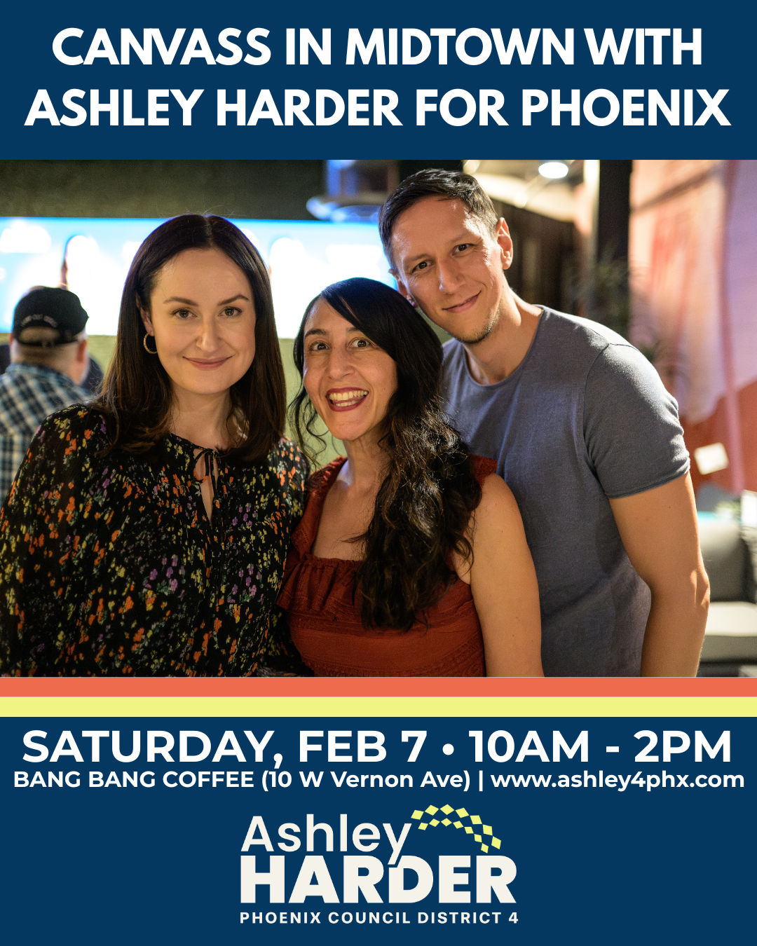 Canvass in Midtown with Ashley Harder for Phoenix
