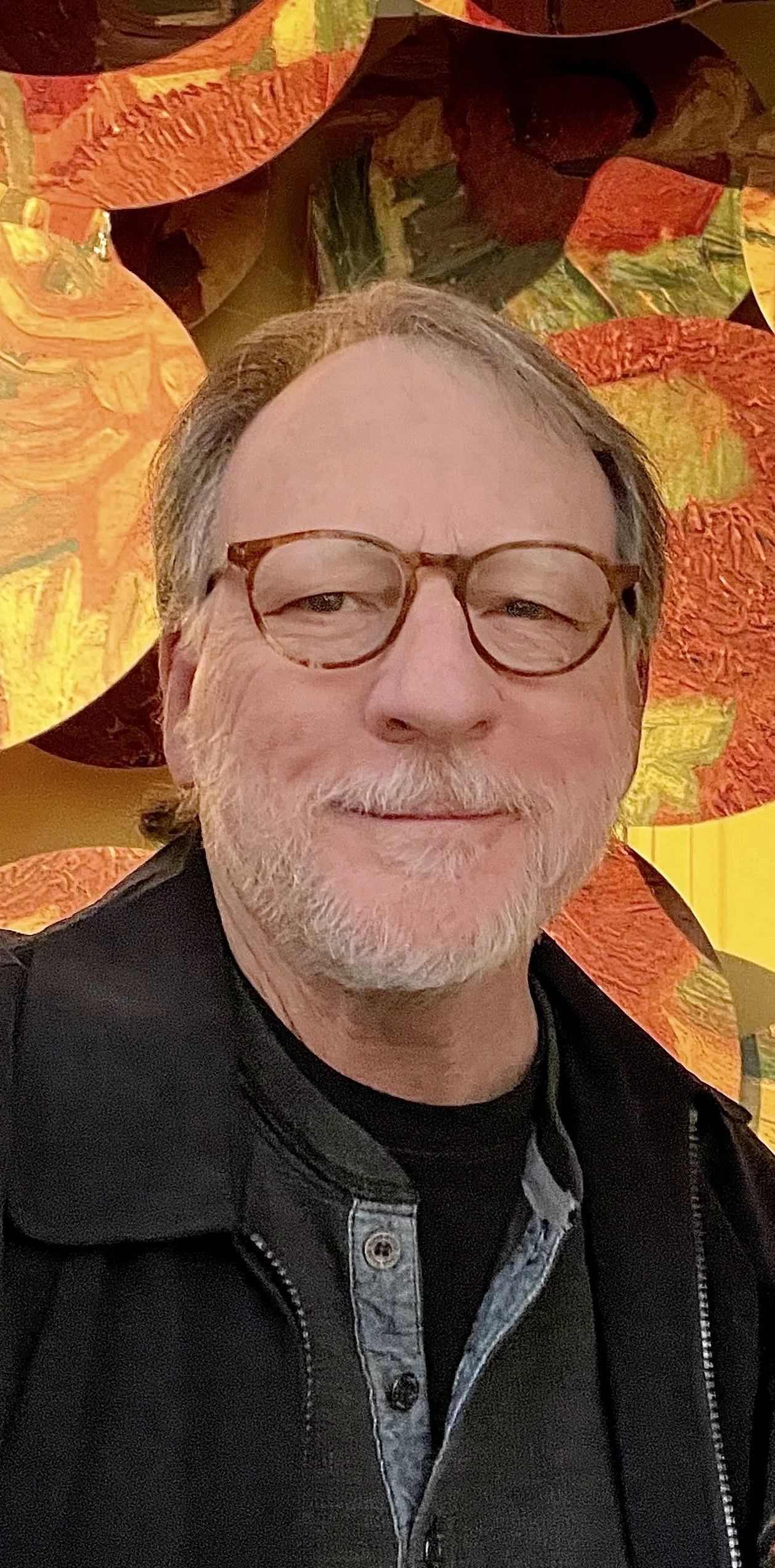 Steve Dreiseszun in a bright smile