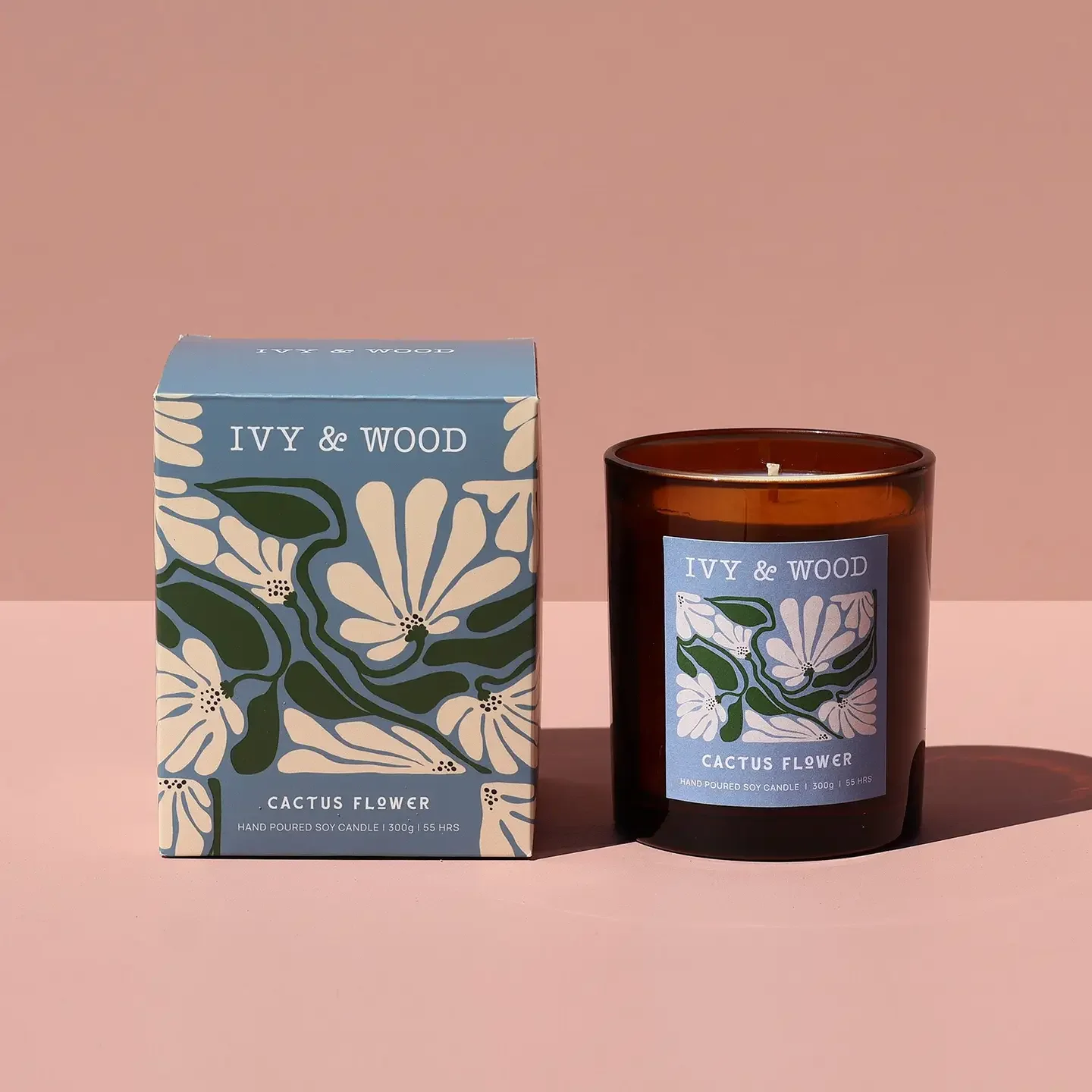 Cactus Flower Soy Candle