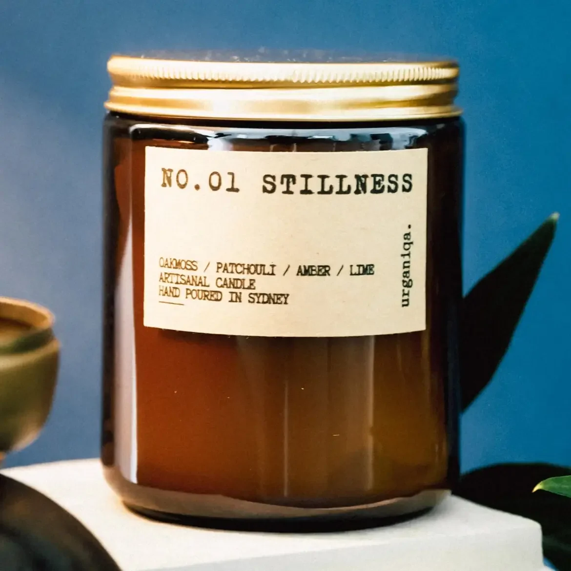Stillness Soy Candle | Oakmoss, Patchouli, Amber, Lime.