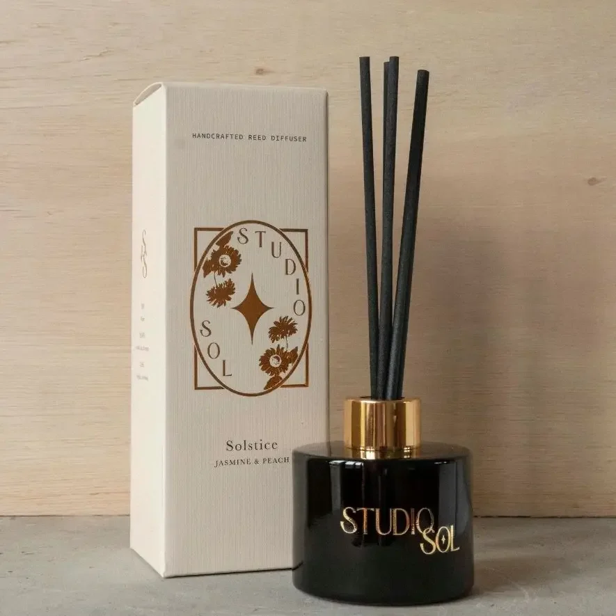 Solstice Reed Diffuser | Jasmine & Peach