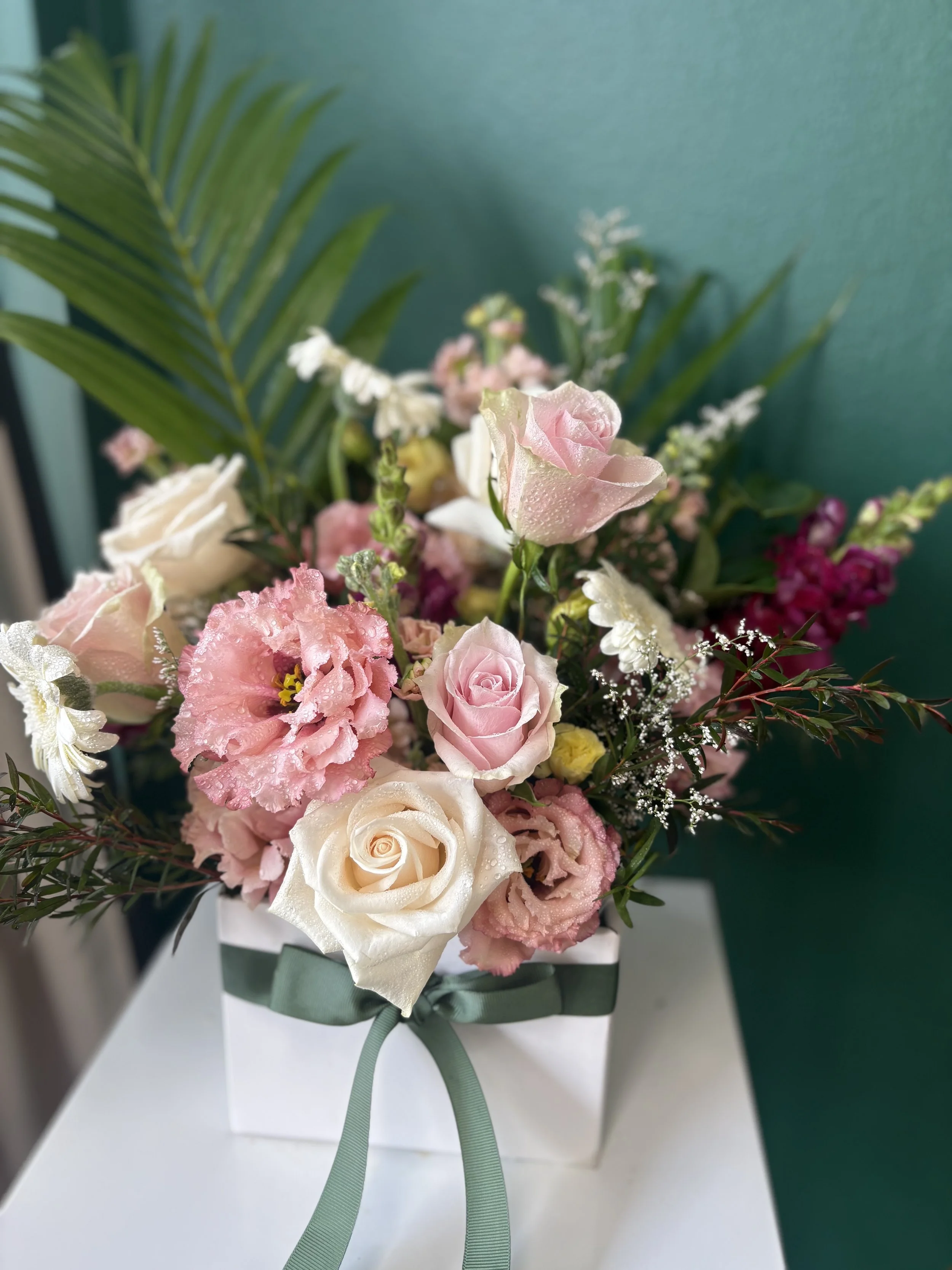 Sympathy Box Arrangement
