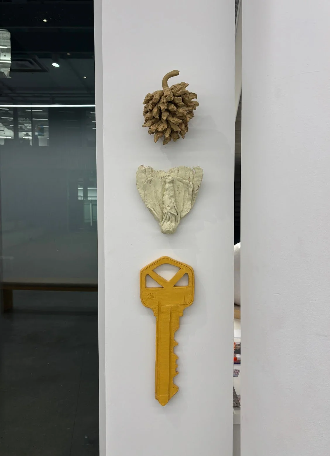 items, ceramic and house paint, 2025