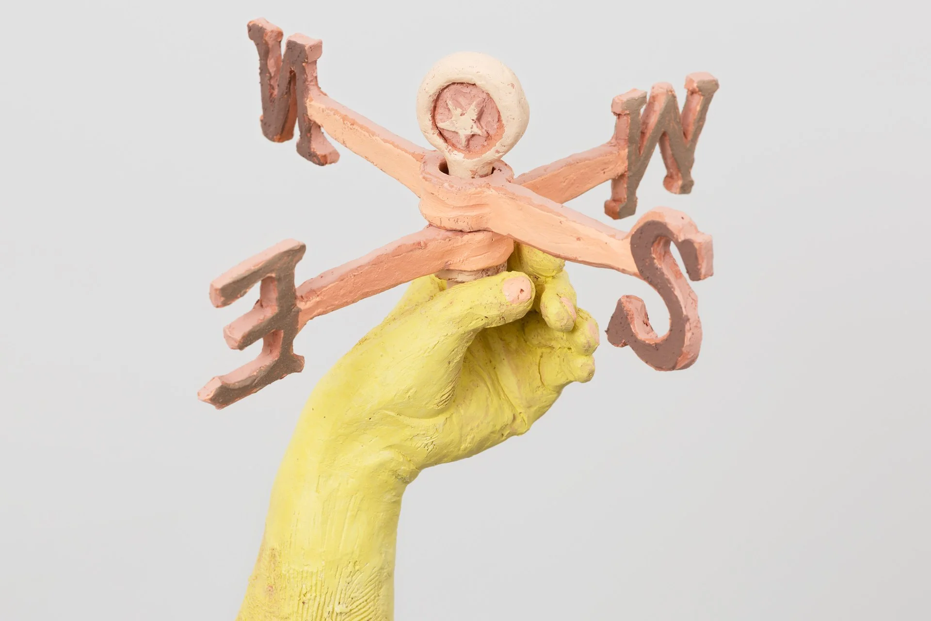 Wind Vane, Ceramic, Paint, H6.2ft x W3ft 2026