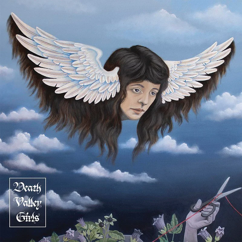 so excited for the new @deathvalleygirls 7&quot; featuring fleetwood mac's &quot;sisters of the moon&quot; &amp; link wray's &quot;fire and brimstone&quot; - two songs that really synchronistically capture this moment in time - 

we've been playing &