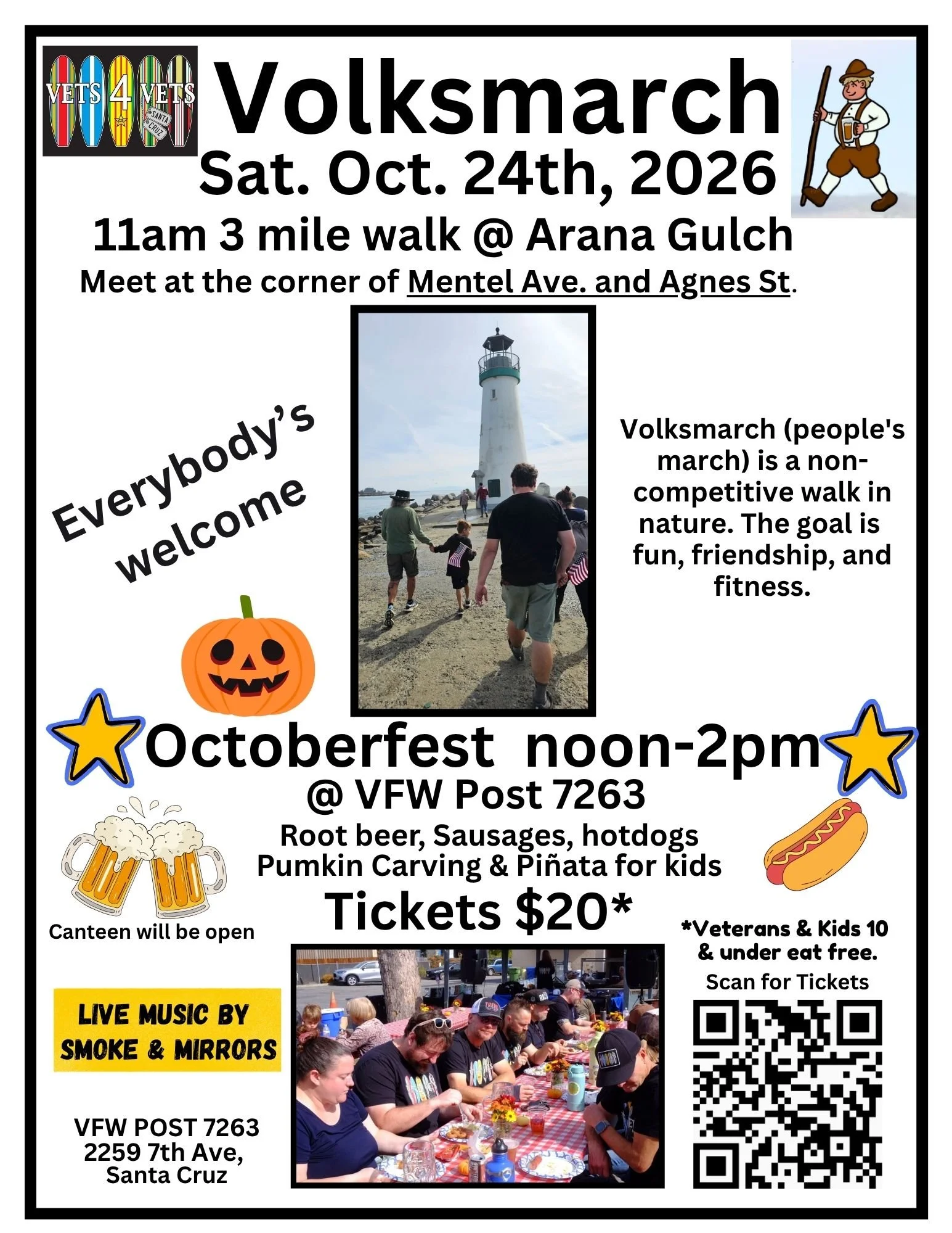 Vets 4 Vets Volksmarch & Oktoberfest