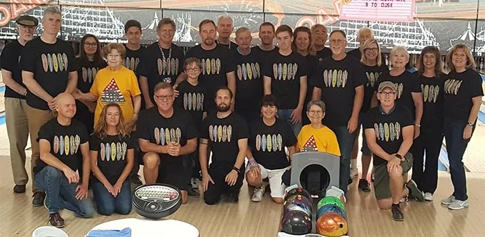 Group at Boardwalk Bowl in Santa Cruz