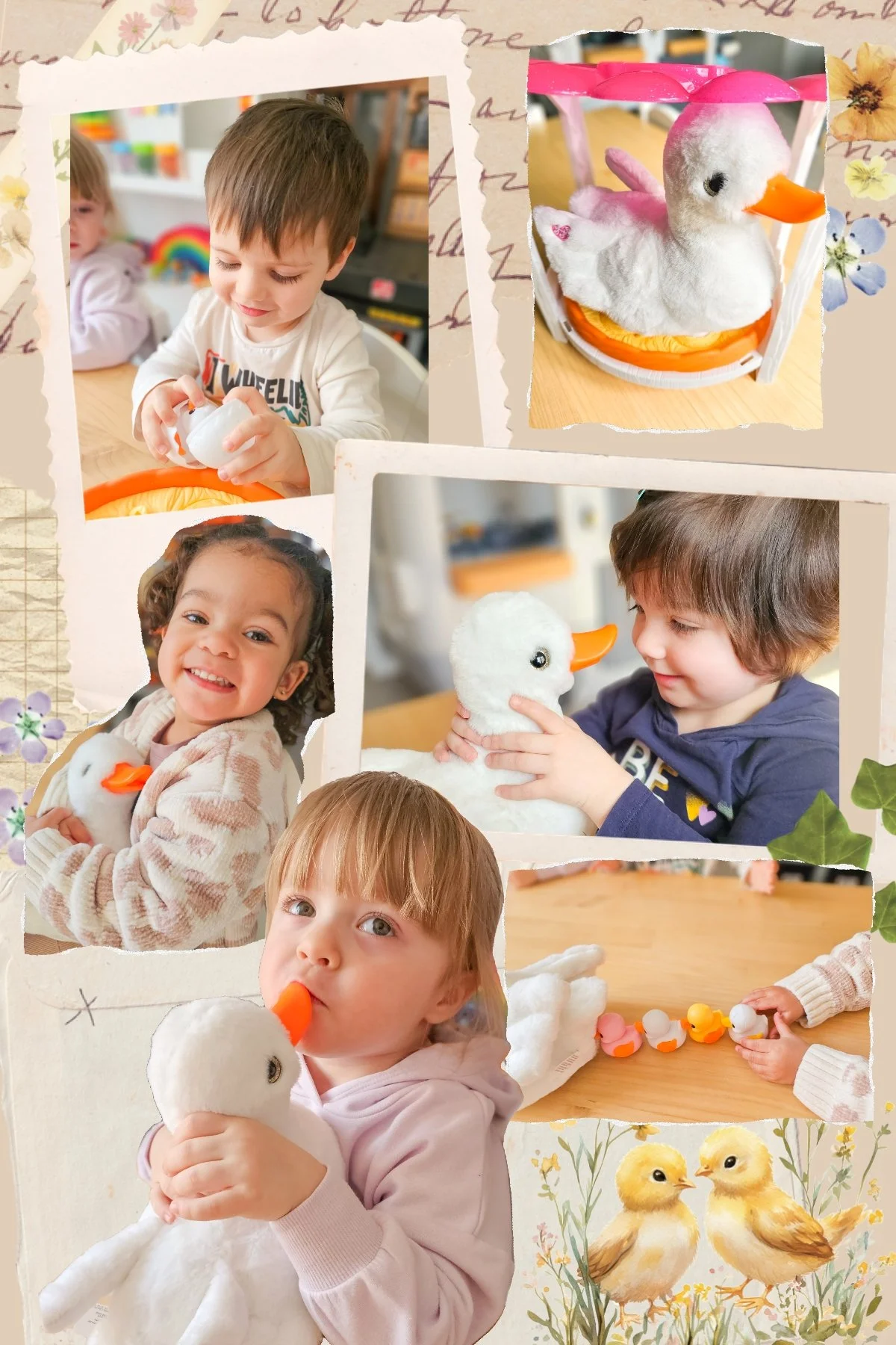 Learning, loving, and playing with our new fluffy feathered friend! 🦆🥰