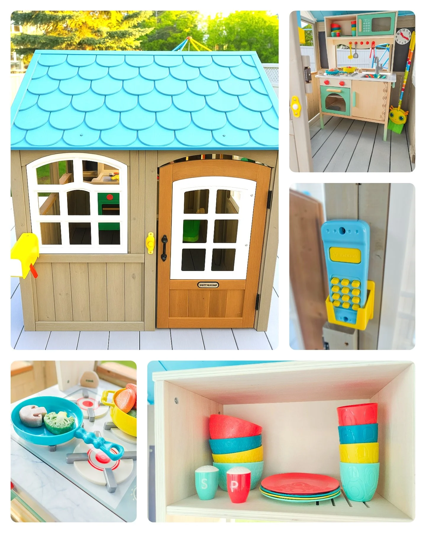 The newest addition to the Caterpillar Clubhouse backyard! 🏡🌊😊