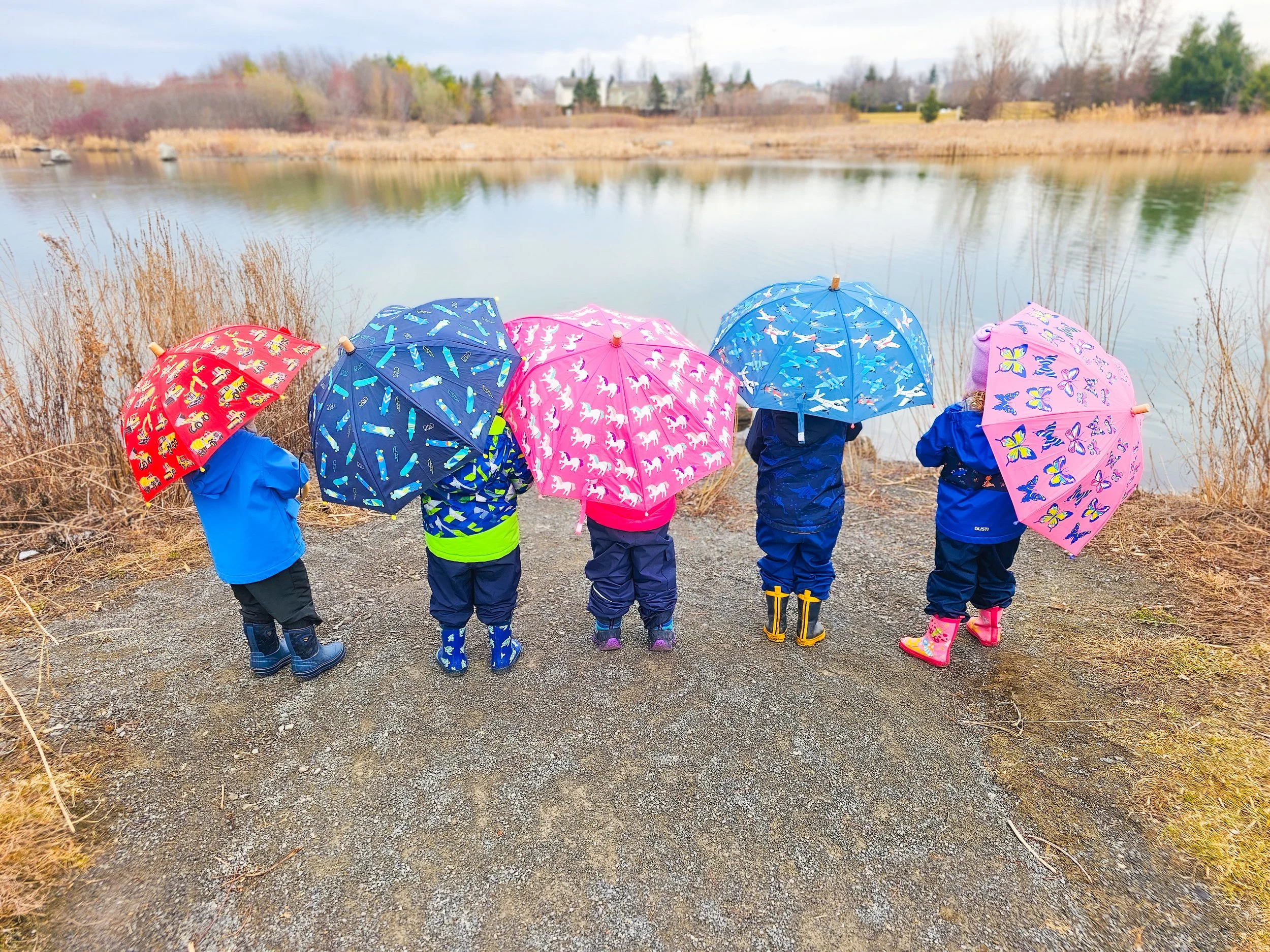 Rainy day walks ☔💙