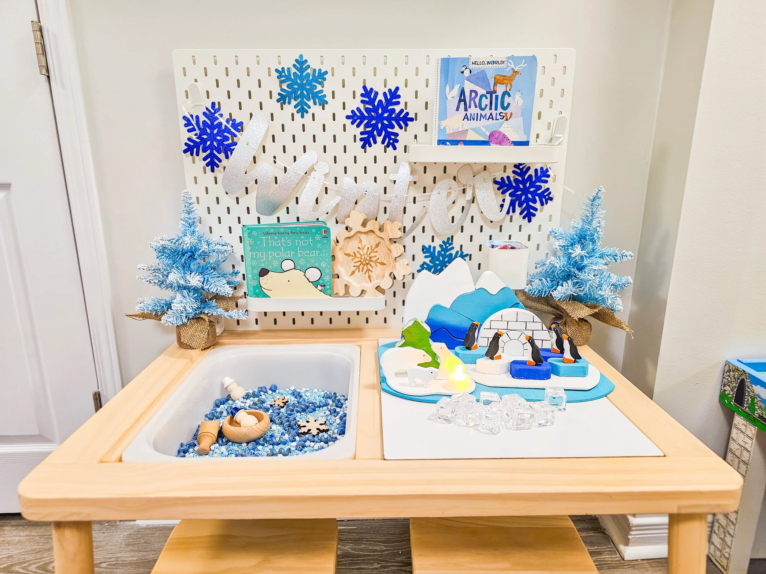 Winter Wonderland Sensory Play ❄️🐧🐻❄️☃️