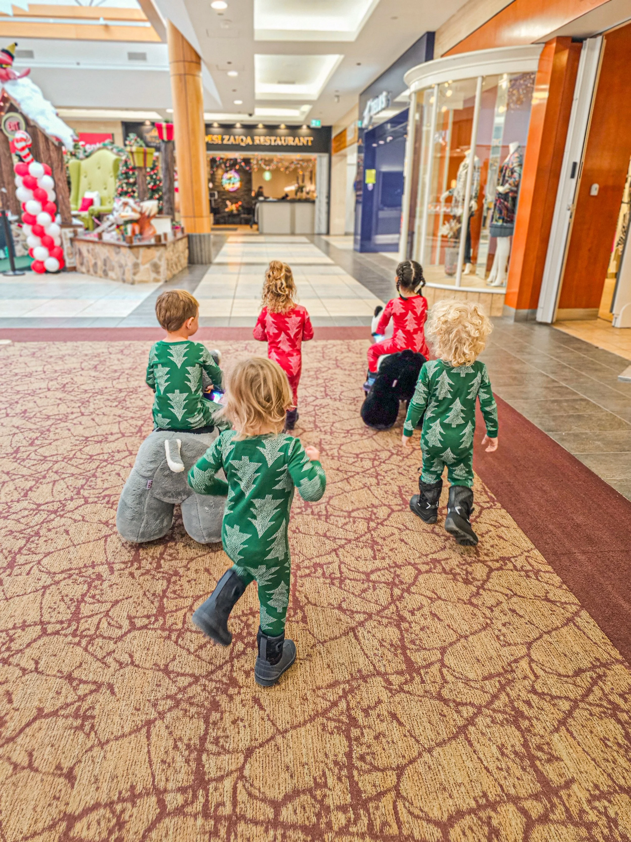 On a holiday mission to find Santa 😉🎅