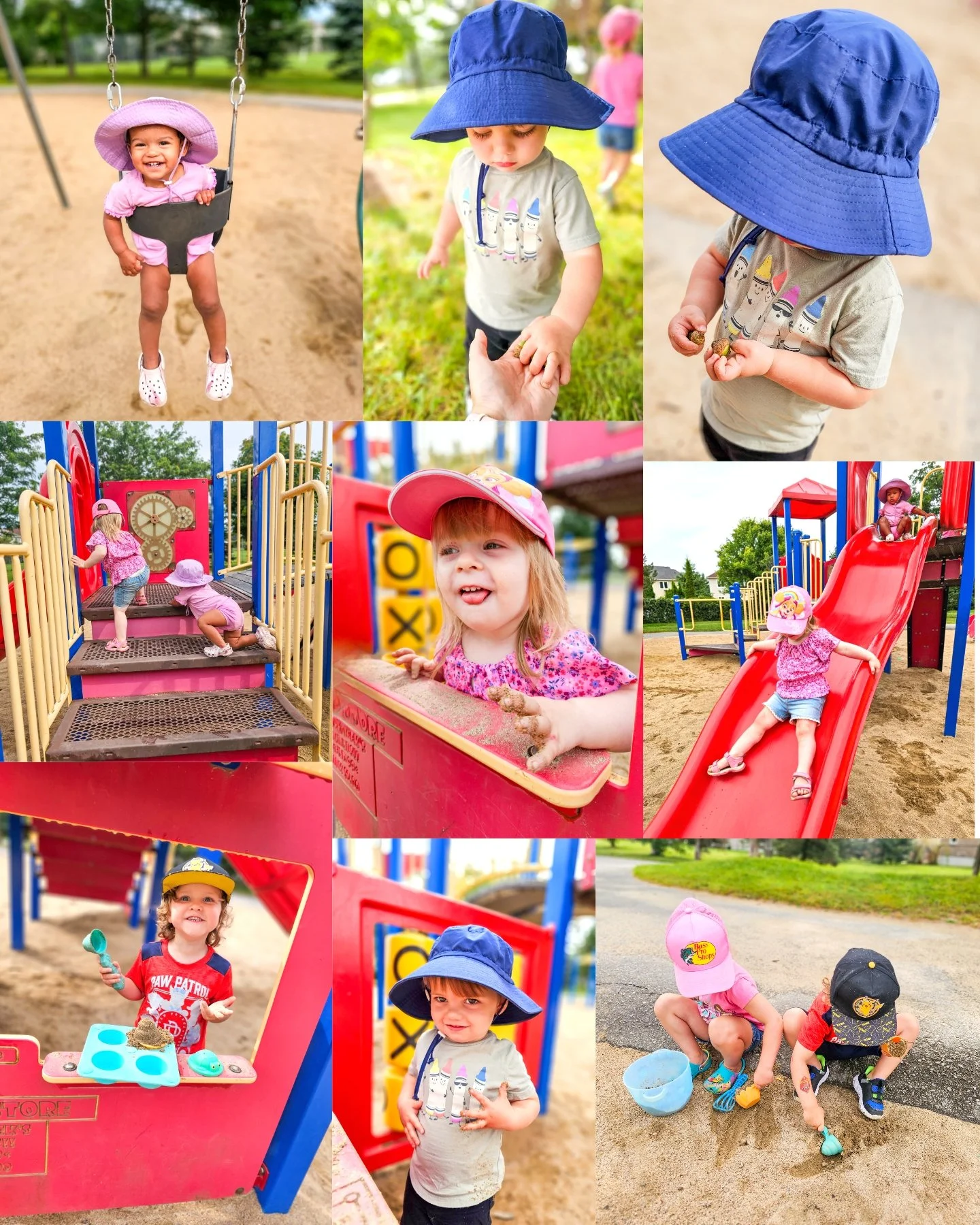 We love visiting new parks! 🛝🌳🔆