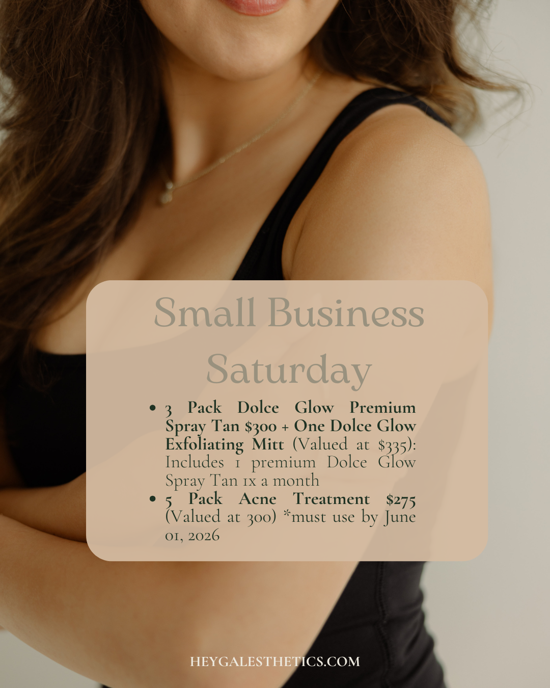 Small Business Saturday: Acne Treatment Pack of 5