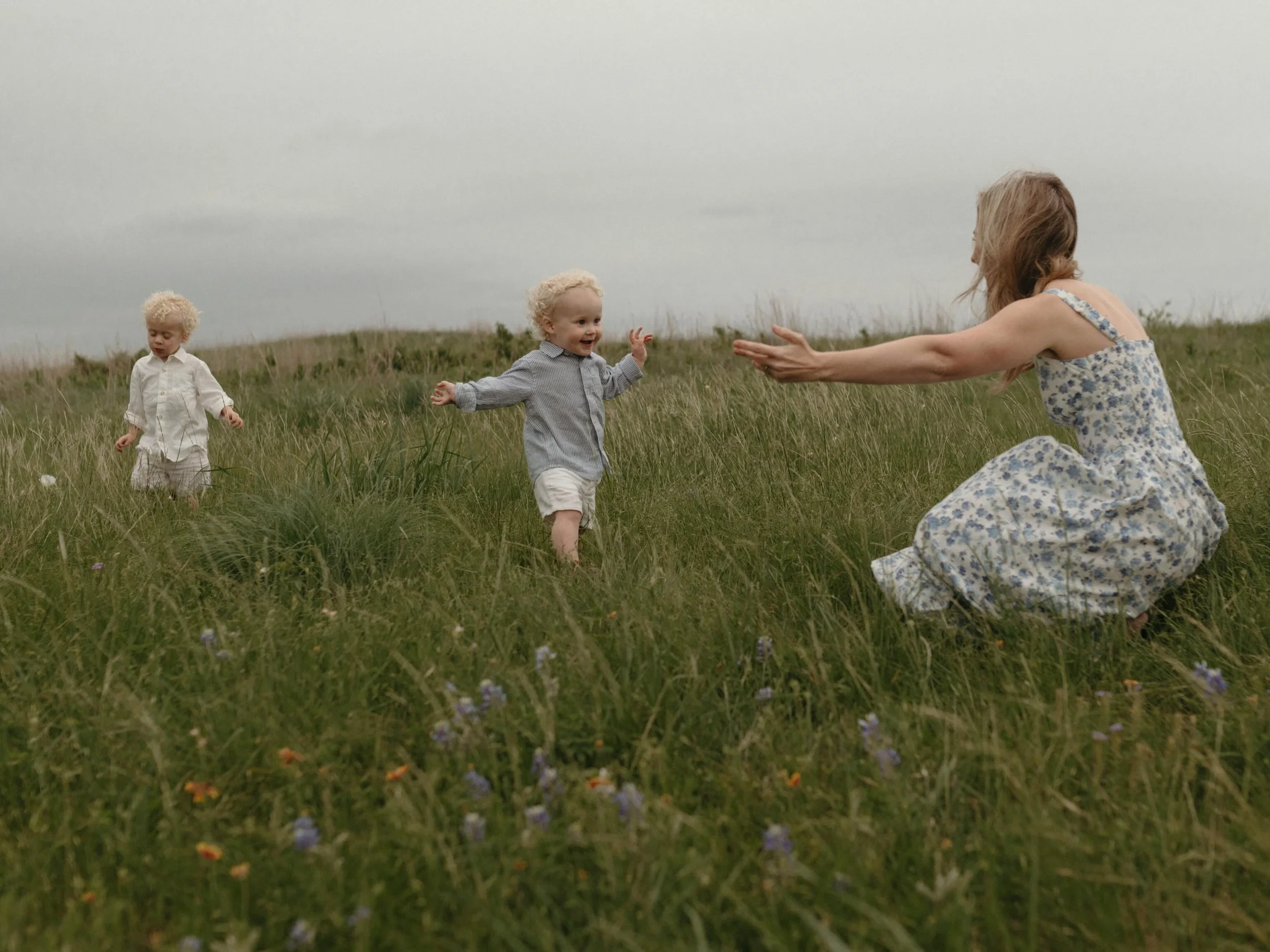 Kids are so selfless. They are always giving.

When a child hands you a flower, a rock, a leaf&hellip; they are quite literally giving you everything they have in that moment.

No posing. No prompting. Just little boys naturally finding their way bac