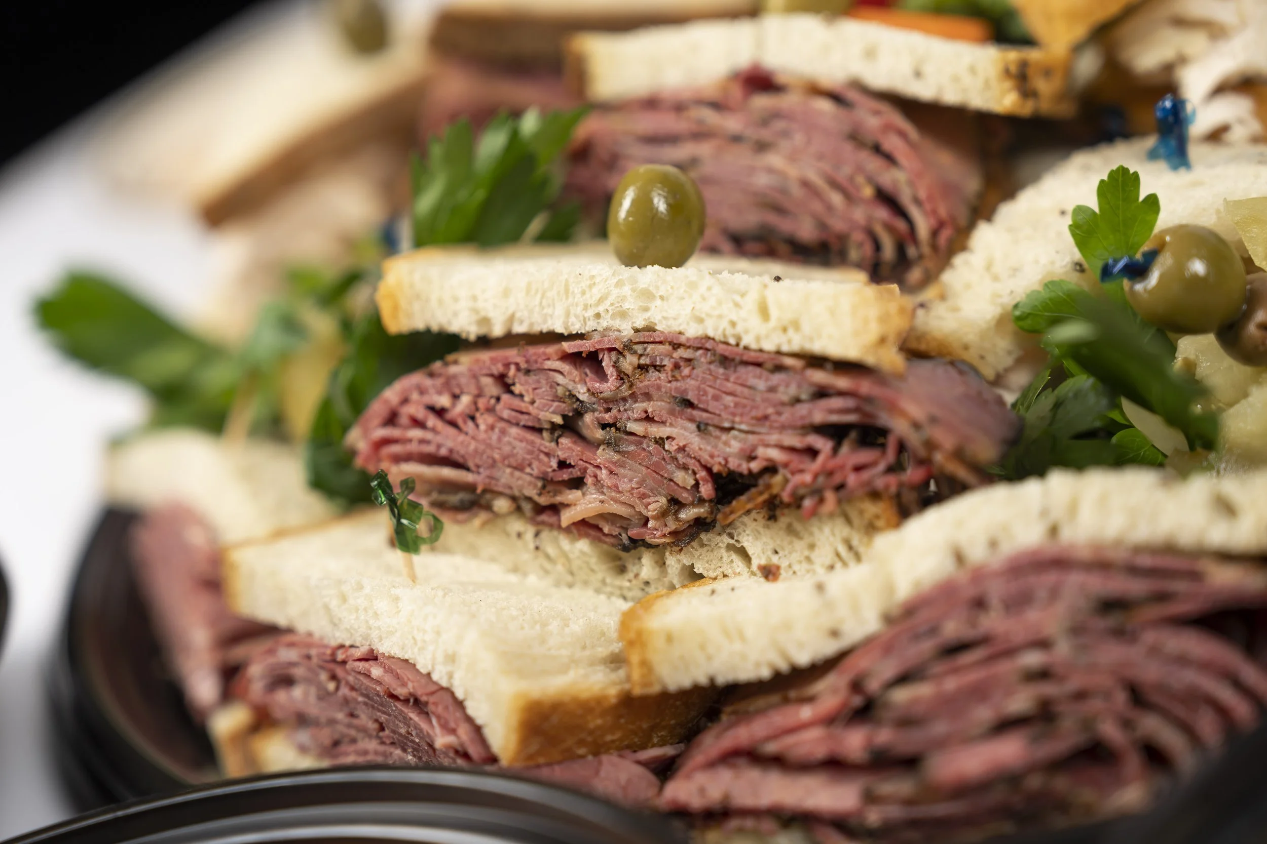 catering pastrami sandwiches