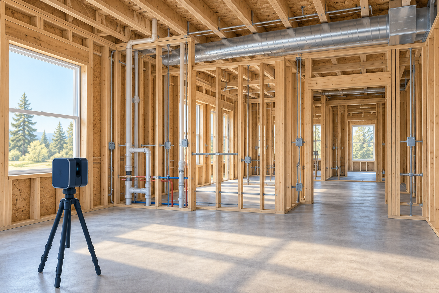 Construction Progress Scans: Document Your Home Before Drywall