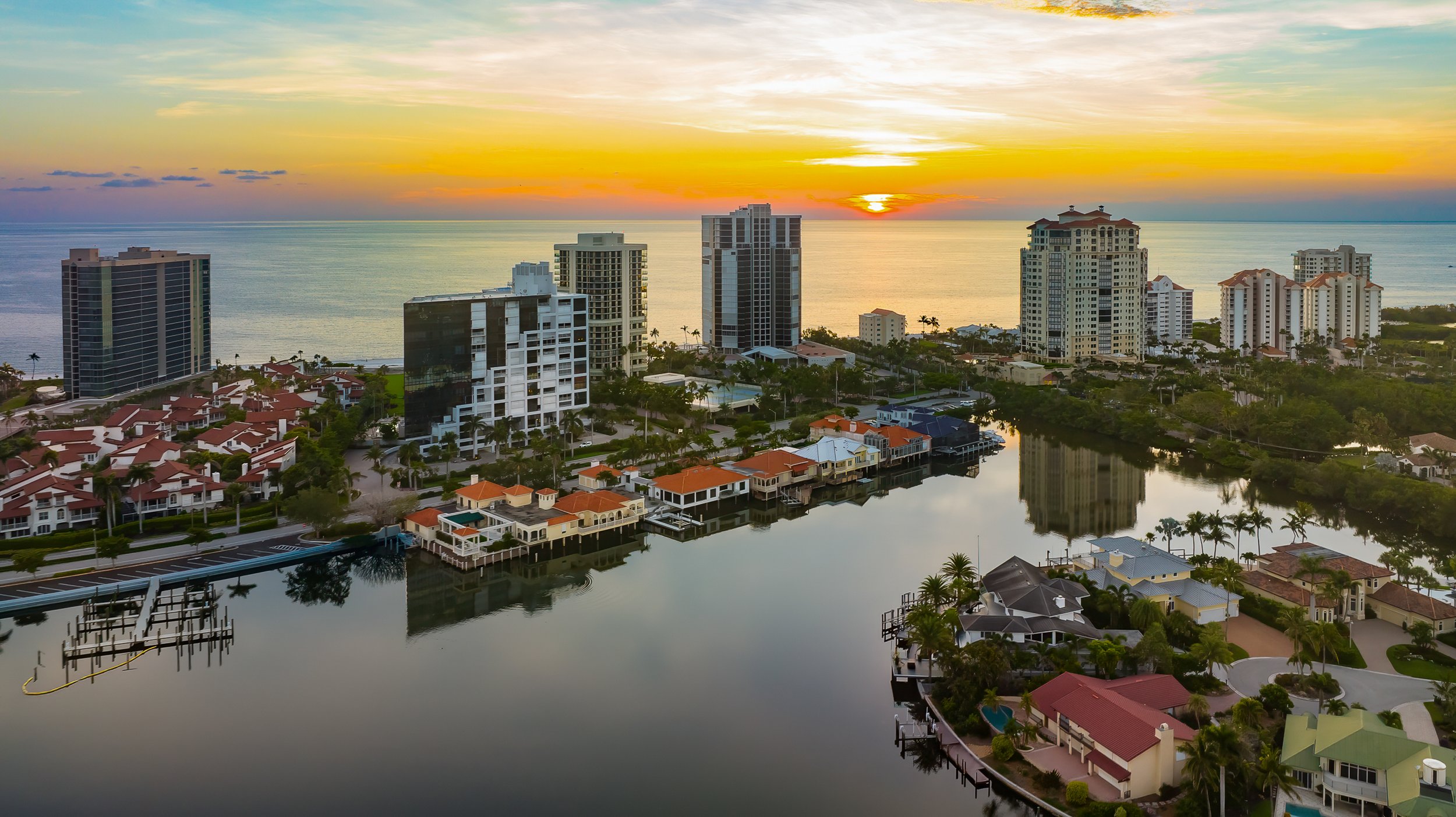 Naples Aerial Real Estate Photography