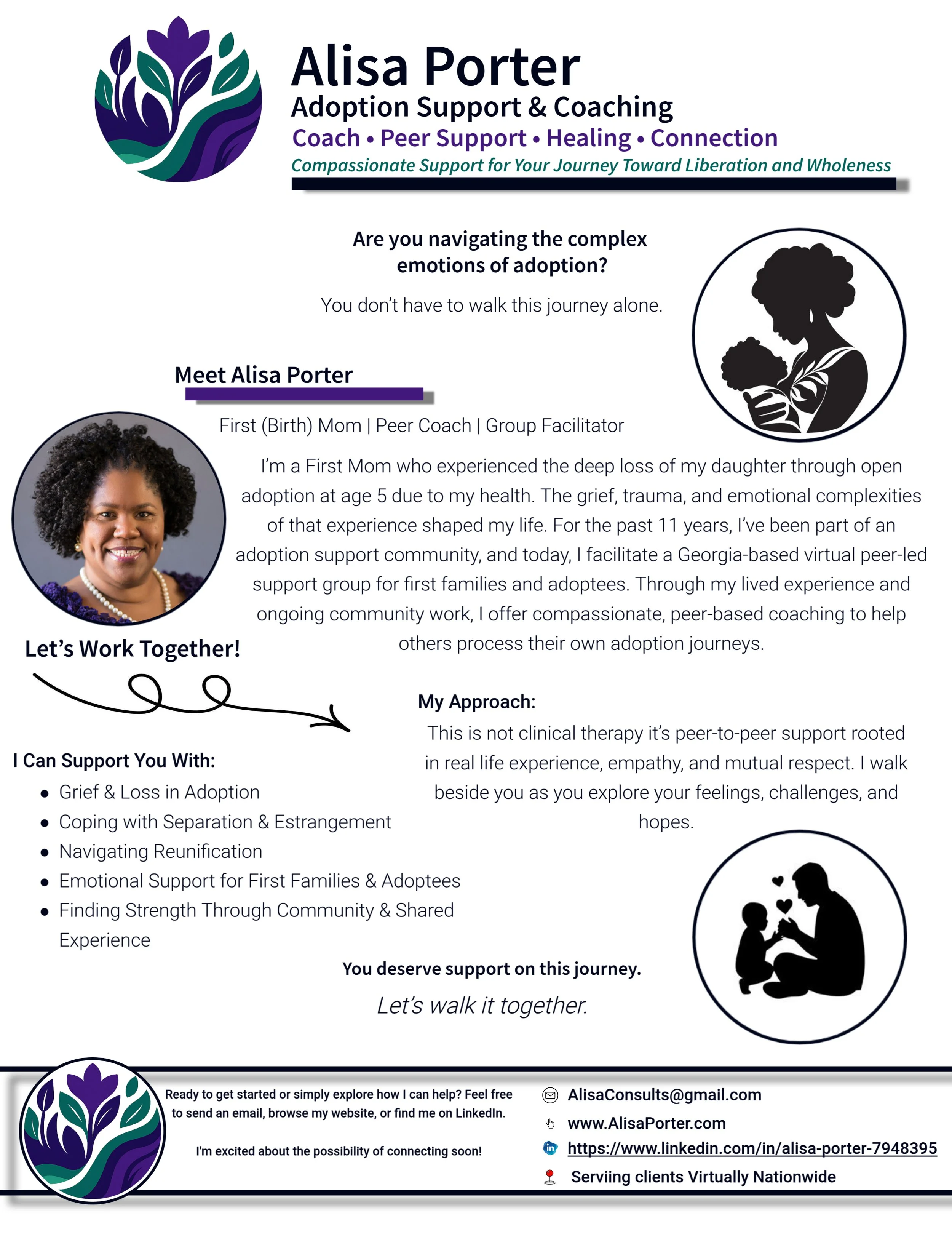Adoption Support and Coaching Flyer