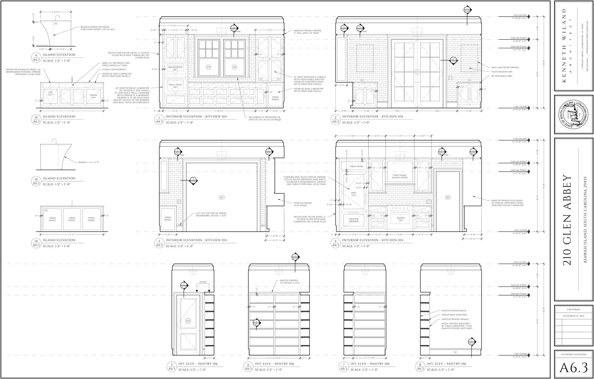 Interior Elevations