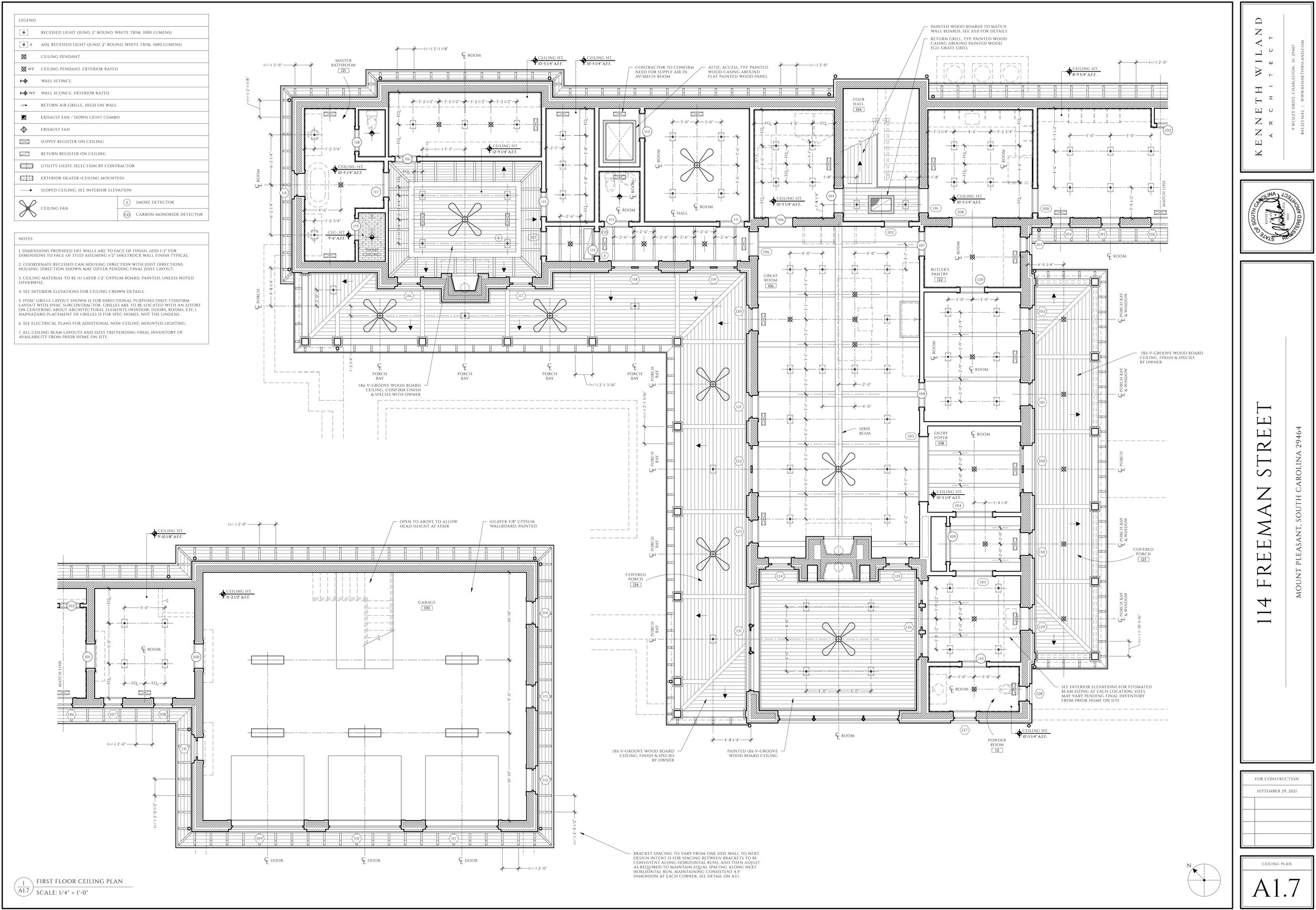 Ceiling Plan