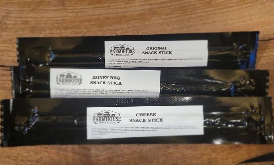 📣NEW TAPROOM SNACK&mdash;DELICIOUS assorted beef and cheese sticks made by Farmhouse Meat Co. in Carthage, IL&mdash;$3