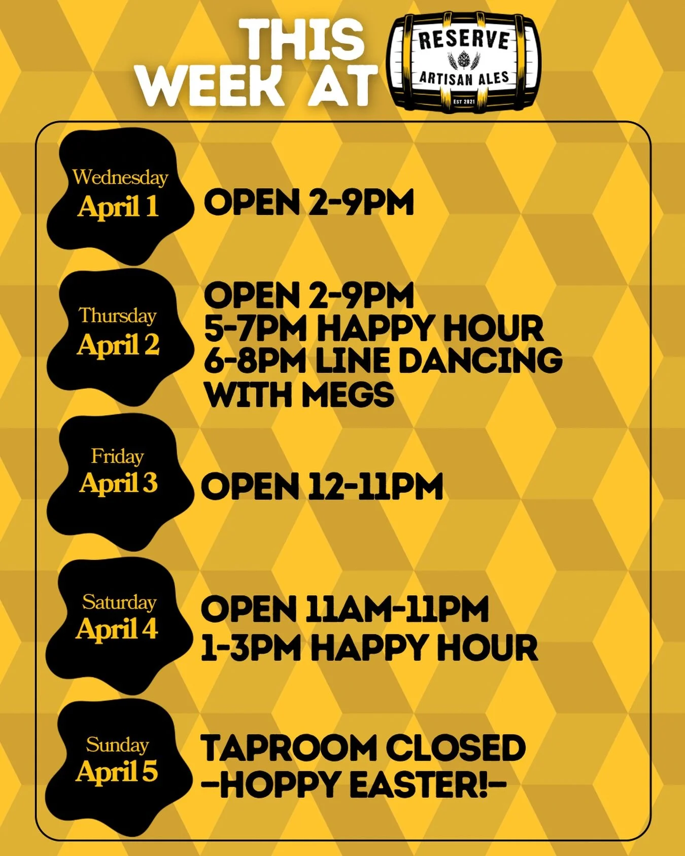 Hey there, April 👋 
RAA @linedancingwithmegs 🕺