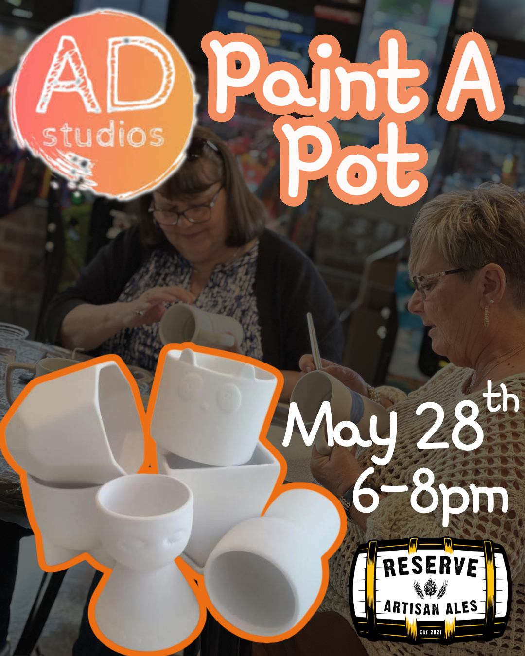 Paint a Pot with Art Defined