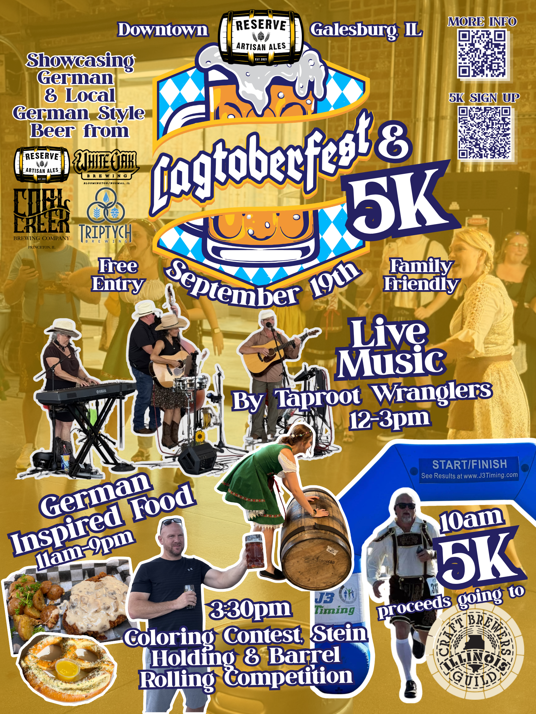 Lagtoberfest & 5K