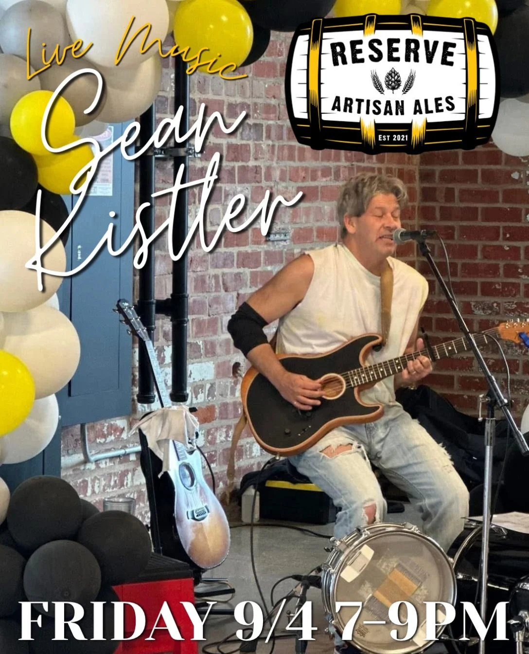 SEAN is BACK again this Friday from 7-9! Pop is for dinner &amp; drinks as you groove! 💃🏼