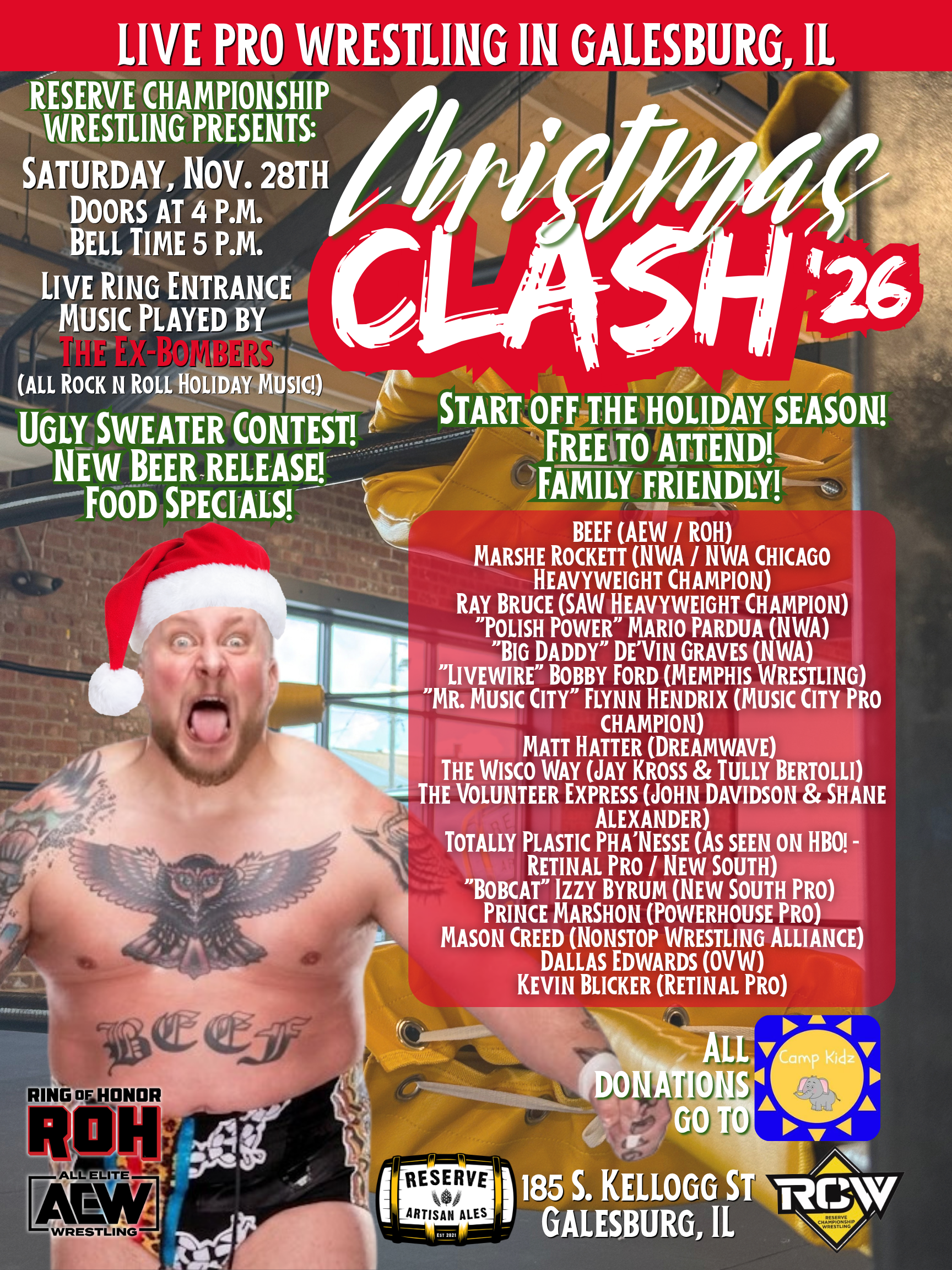 Live Pro Wrestling: Christmas Clash '26