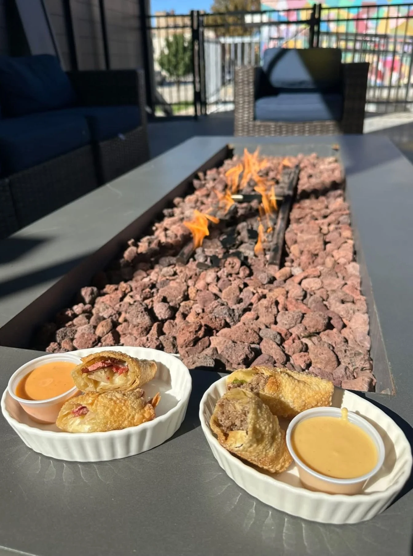 🔥 SATURDAY &amp; SUNDAY ONLY! 🔥
Get &rsquo;em while they&rsquo;re hot! 🤤
Our hand rolled savory egg rolls are on special this weekend:
🥪 Reuben Egg Rolls
🧀 Philly Cheesesteak Egg Rolls
3 for just $6!
Crispy on the outside, loaded on the inside, 