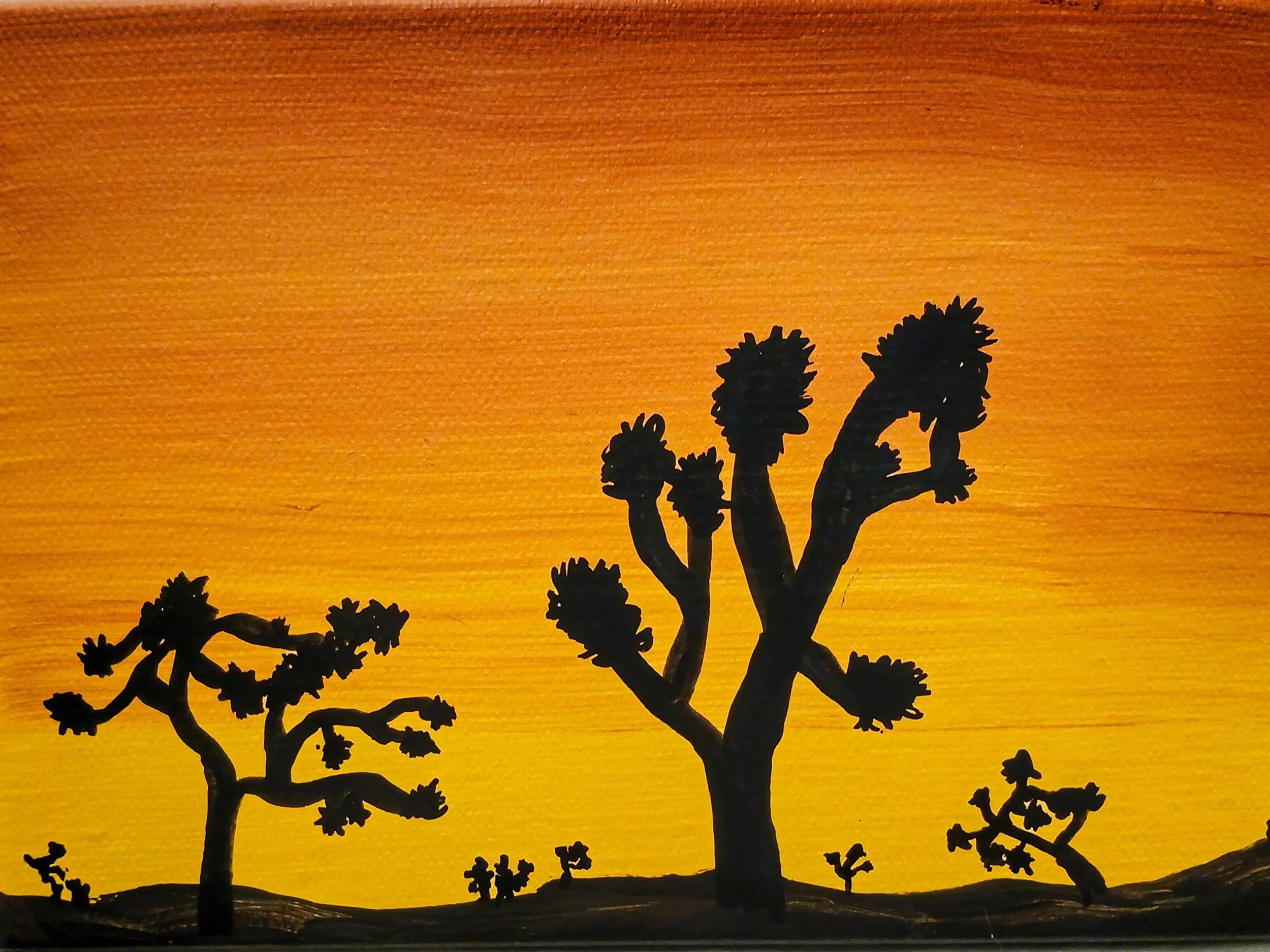 "Still Wild" |
The Joshua Tree taught me that silence has texture, and sunsets stretch wider out here. This silhouette came from a memory where the sky looked like it was lit from inside.
Somewhere between surreal and sacred.