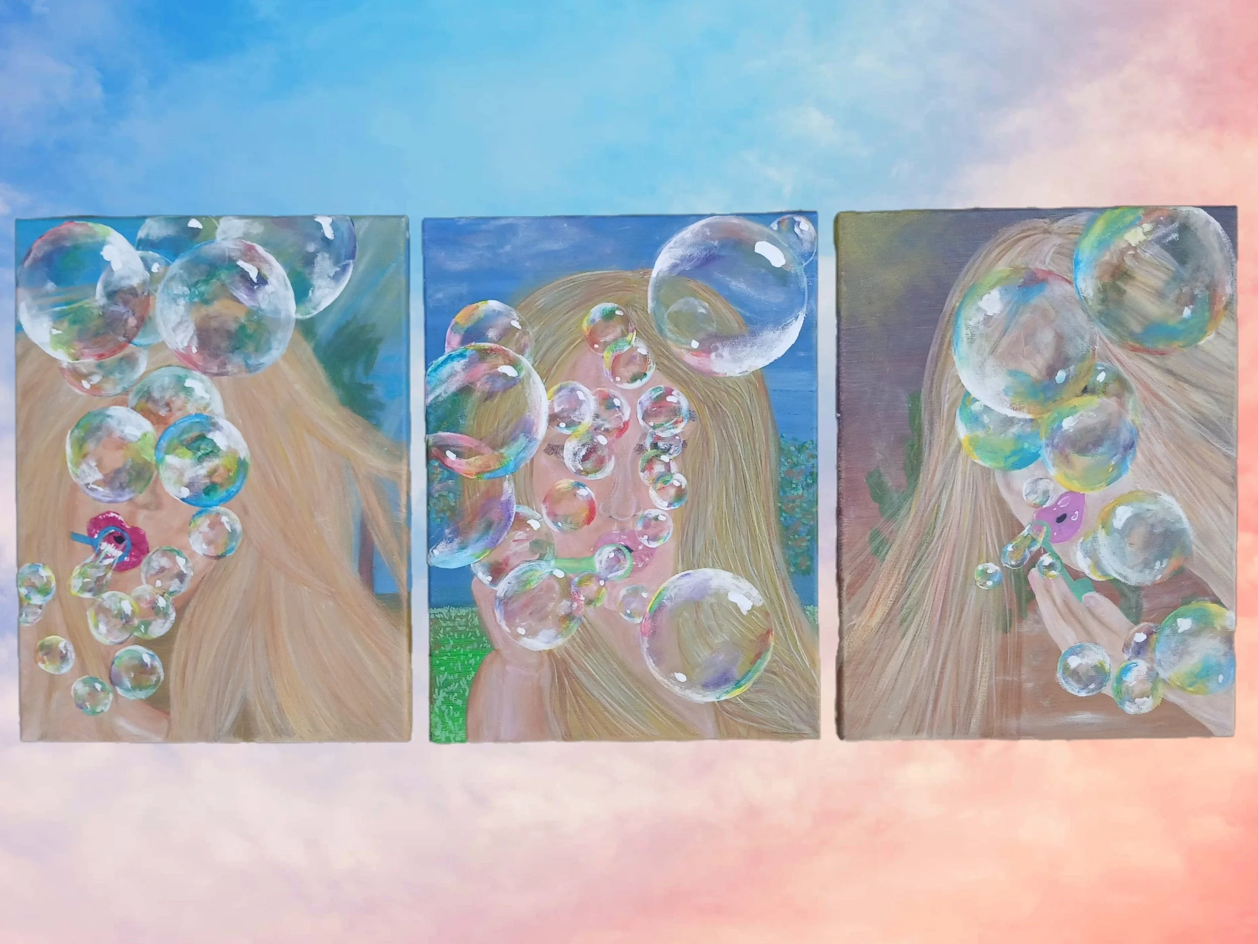 "Bubbles & Blondes" Series