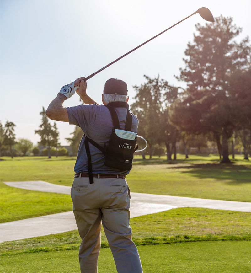 Golf with a Portable Oxygen Concentrator