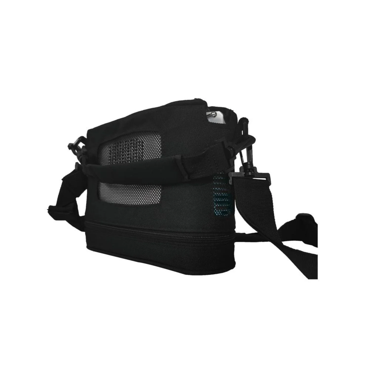 Rhythm Healthcare P2 portable oxygen concentrator designed carry bag and backpack - perfect for travel and on-the-go freedom