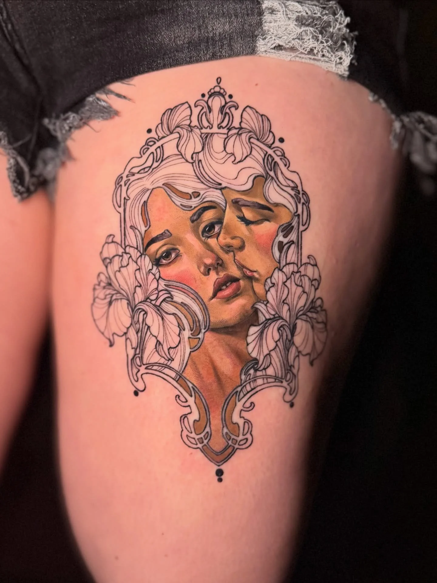 Can&rsquo;t wait to finish this piece for Rachel&hearts;️

&hearts;️Books are currently closed. Booking updates will be posted here and at @escatlatatattoo. To join my mailing list go to https://www.escarlatatattoo.com &hearts;️

#sandyspringstattoo 
