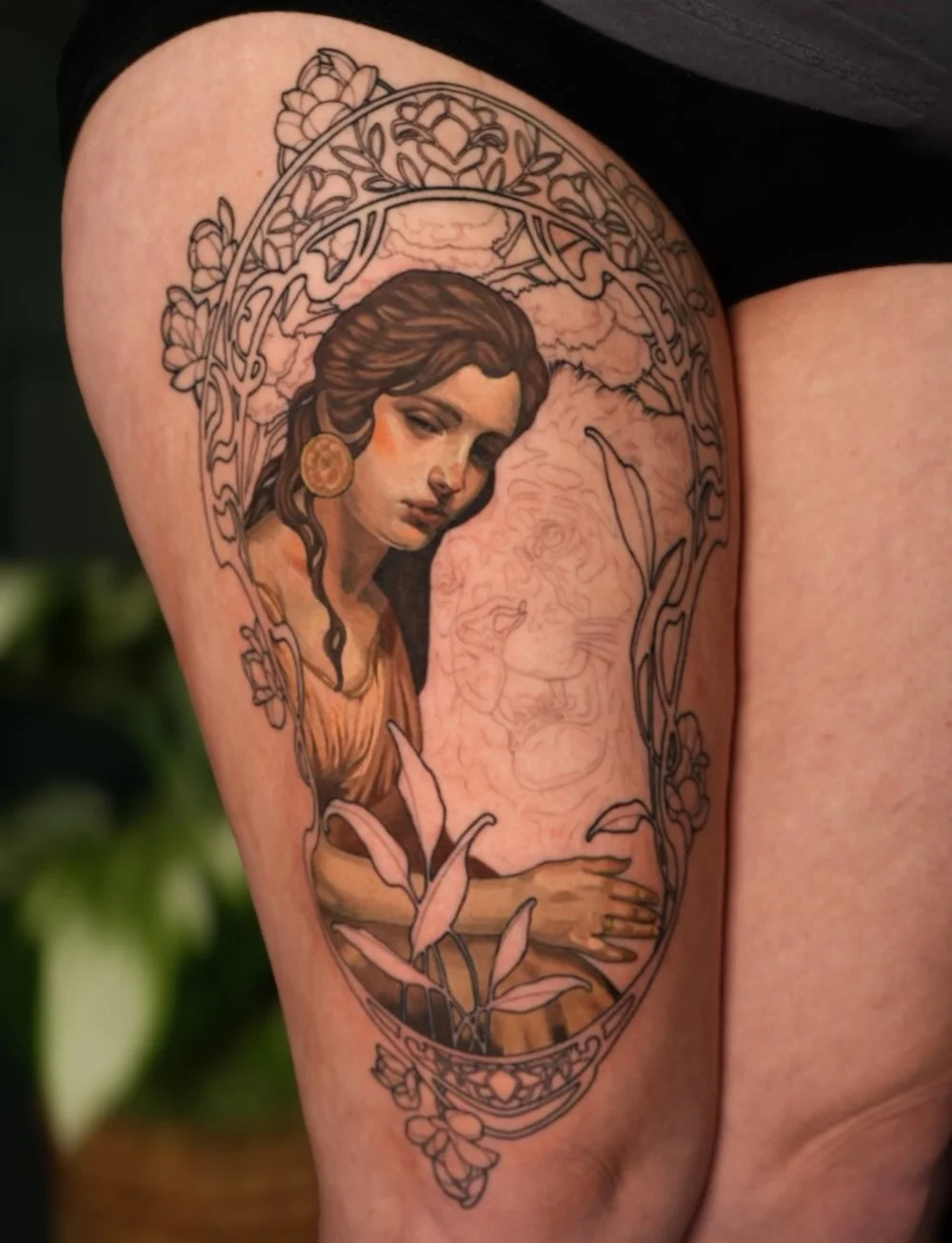 A work in progress with about two more sessions to go. I can&rsquo;t wait to continue building this one and bring the full vision to life. I always really enjoy working on pieces like this, and I would love to do more of them.

Join my mailing list a