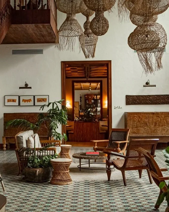 The lobby